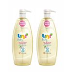Uni Baby 2x700 ml Boyasız Pompalı Bebek Şampuanı