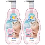 Uni Baby 2x700 ml Kolay Tarama Saç ve Vücut Pompalı Bebek Şampuanı