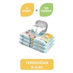 Uni Baby 40'lı 3 Adet Yenidoğan Islak Mendil