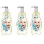 Uni Baby 500 ml 3 Adet Saç ve Vücut Bebek Şampuanı
