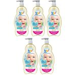 Uni Baby 5x900 ml Klasik Pompalı Bebek Saç ve Vücut Şampuanı