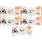 Uni Baby Aile 5x90 Yaprak Plastik Kapaklı Islak Havlu Mendil