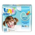 Uni Baby Aktif 4x52'li Islak Havlu