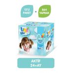 Uni Baby Aktif 72'li 12 Adet Islak Mendil