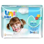 Uni Baby Aktif Bebek & Çocuk Islak Mendil 3 x 52 Adet
