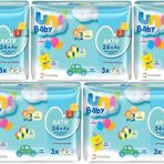 Uni Baby Aktif Oyna Öğren 52 Yaprak 15'li Set 780 Yaprak 5PKx3 Islak Havlu