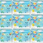 Uni Baby Aktif Oyna Öğren 52 Yaprak 27'li Set 1404 Yaprak 9PKx3 Islak Havlu