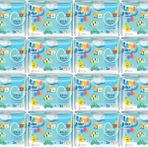 Uni Baby Aktif Oyna Öğren 52 Yaprak 48'li Set 2496 Yaprak 16PKx3 Islak Havlu