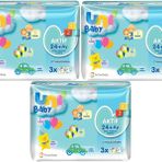 Uni Baby Aktif Oyna Öğren 52 Yaprak 9'lu Set 468 Yaprak 3PKx3 Islak Havlu