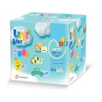 Uni Baby Aktif Oyna Öğren 52x12'li Islak Mendil