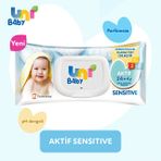 Uni Baby Aktif Sensitive Islak Mendil 90x12 1080 Yaprak
