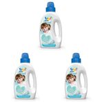 Uni Baby Aktif Sıvı Çamaşır Deterjanı 1500 ml (3 paketi)