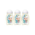 Uni Baby Bebek Saç ve Vücut Şampuanı, 200 ml, 3'lü Set