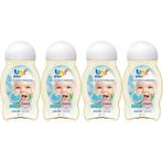 Uni Baby Bebek Saç ve Vücut Şampuanı, 200 ml, 4'lü Set