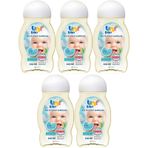 Uni Baby Bebek Saç ve Vücut Şampuanı, 200 ml, 5'li Set