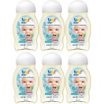 Uni Baby Bebek Saç ve Vücut Şampuanı 200ML Klasik (6 Lı Set) - Açık Sarı - 0 - 6 Yaş