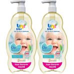 Uni Baby Bebek Saç ve Vücut Şampuanı 900 ml Klasik (Pompalı) (2'li Set)