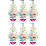 Uni Baby Bebek Saç ve Vücut Şampuanı 900ml, 6'lı Set