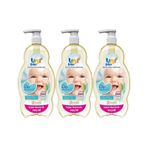 Uni Baby Bebek Saç Ve Vücut Şampuanı 900ml Klasik Pompalı 3lü
