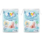 Uni Baby Bebek Temizleme Pamuğu 60 Adet 2li paket