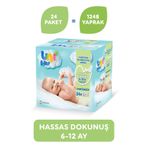 Uni Baby Beyaz 24'lü 1248 Yaprak İlk Adım Islak Mendil