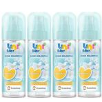 Uni Baby Çiçeksi Ferahlık 150 ml 4 Adet Nemlendiricili Bebek Kolonyası
