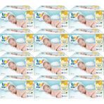 Uni Baby Hassas Yeni Doğan 40x36 Yaprak Narin Ciltler İçin Islak Havlu