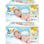 Uni Baby Hassas Yeni Doğan 40x6 Yaprak Narin Ciltler İçin Islak Havlu