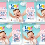 Uni Baby İlk Adım 15x52 Yaprak Islak Havlu Mendil