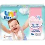 Uni Baby İlk Adım Islak Mendil 3X52'li 90 Yaprak Çocuk ve Bebekler İçin Dermatolojik Test Edilmiş