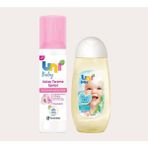 Uni Baby Kolay Tarama Spreyi + Saç ve Vücut Şampuanı - 0 - 3 Yaş