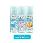 Uni Baby Kolonya Seti 450 ml (Çiçeksi Kokular & Bebeksi Kokular & Tatlı Esintiler)