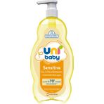 Uni Baby Sensitive 900 ml Saç ve Vücut Şampuanı Doğal İçeriklerle Hassas Ciltler İçin Özel Formül