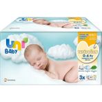 Uni Baby Yenidoğan Bebek Islak Mendil 0-6 Ay 3X40 Adet (4 Adet)
