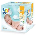Uni Baby Yenidoğan Islak Pamuk Mendil 24'lü Fırsat Paketi / 960 Yaprak
