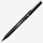 Uni-Ball Akrilik Uçlu Fine Line Pin 0.8 mm Siyah Çizim Kalemi