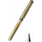 Uni-Ball Imza Kalemi 1 Adet Uniball Signo Broad 1.0 mm Roller Pilot Kalem UM-153 Yaldızlı Davetiye Kalemi Uçl - Altın - Sarı