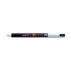 uni-ball markör posca 0.7 mm su bazlı poster kalemi beyaz n pc-1mr (6 lı paket) - Yok
