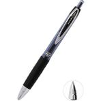Uni-Ball Pilot Kalem 1 Adet Uniball Signo Micro 207 0.5 mm Roller Uçlu Pilot Kalem UMN-207 Inci Uçlu Likit Mü - Siyah