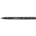 uni-ball pın02-200 teknik çizim kalemi akrilik uçlu fine line pin 0.2 mm siyah (12 li kutu) - Yok