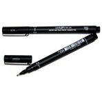 uni-ball pın06-200 teknik çizim kalemi akrilik uçlu fine line pin 0.6 mm siyah (12 li kutu) - Yok