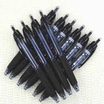 Uni-Ball Power Tank Ballpoint geri çekilebilir & Fine Ballpoint Pen Rubber Grip Type-0,7 mm-BLACK Ink-Value set of 10 by Uni