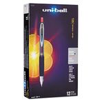 Uni-Ball Signo 207 geri çekilebilir jel kalem, Micro Point, Red Ink, 12 PACK (61257) by Sanford Products