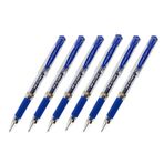 Uni-Ball Signo UM-153 Jel Mürekkep Roller Kalem, 1,0 mm, Geniş Noktalı, Mavi Mürekkep, 6'lı Paket
