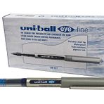 Uni-Ball UB157 Eye Tükenmez Kalem İnce 0,7 mm Uç 0,5 mm Çizgi Genişliği 12 Adet Mavi