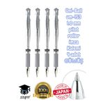 Uni-Ball UM-153 1.0 mm Pilot Roller İmza Kalemi, Gümüş