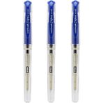 Uni-Ball UM-153 Mavi 1.0 mm Uçlu Imza Kalemi 3 Adet Tek Ebatlı Kalemler