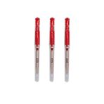 UNI-BALL Um-153 Signo Broad 1.0 mm Kırmızı İmza Kalemi, 3 Adet