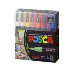 UNİ-BALL Uni-ball Posca Su Bazlı Marker 16 Lı Set Pc-3m/16c
