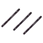 Uni-Ball Uni Pin 0.05 Fine Line Akrilik Uçlu Teknik Çizim Kalemi Siyah 3 Adet - Karışık-Çok Renkli - standart